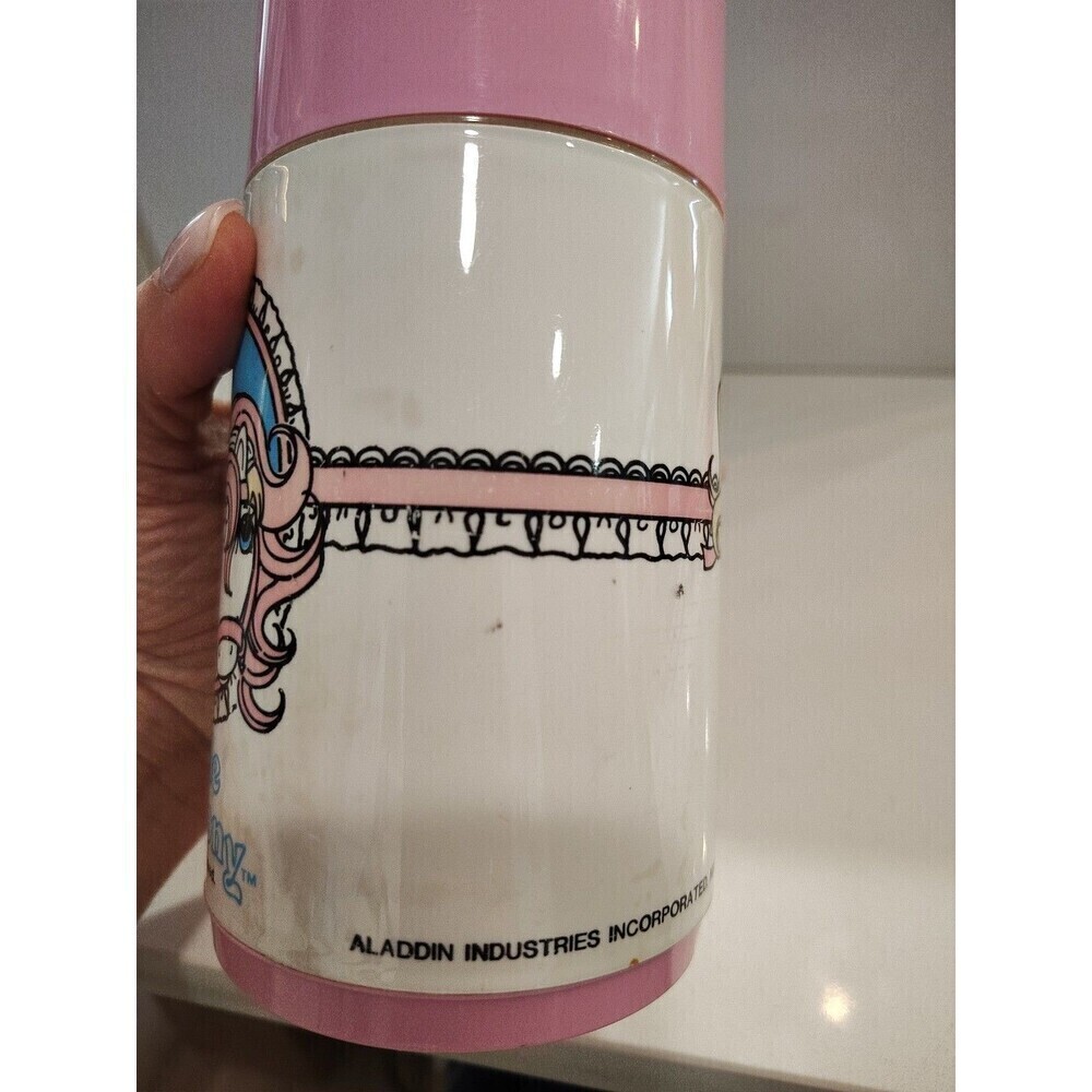 Vintage 1986 My Little Pony Aladdin Thermos for Kids Lunchbox Collectible Pink - Picture 9 of 15